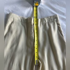 Stella McCartney vintage cream wide leg women’s pants